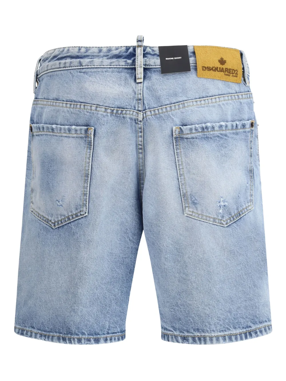 DSQUARED2 cotton shorts - Blauw