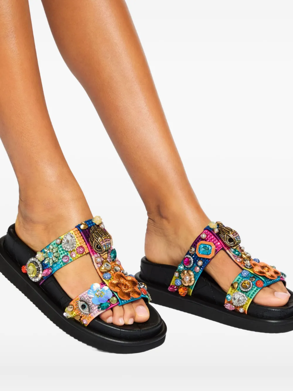 Kurt Geiger London Orson Tutti Frutti sandalen Roze