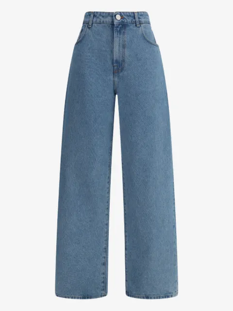 Róhe posede jeans med fem lommer