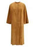 Salvatore Santoro snap-fastening side-slit coat - Brown