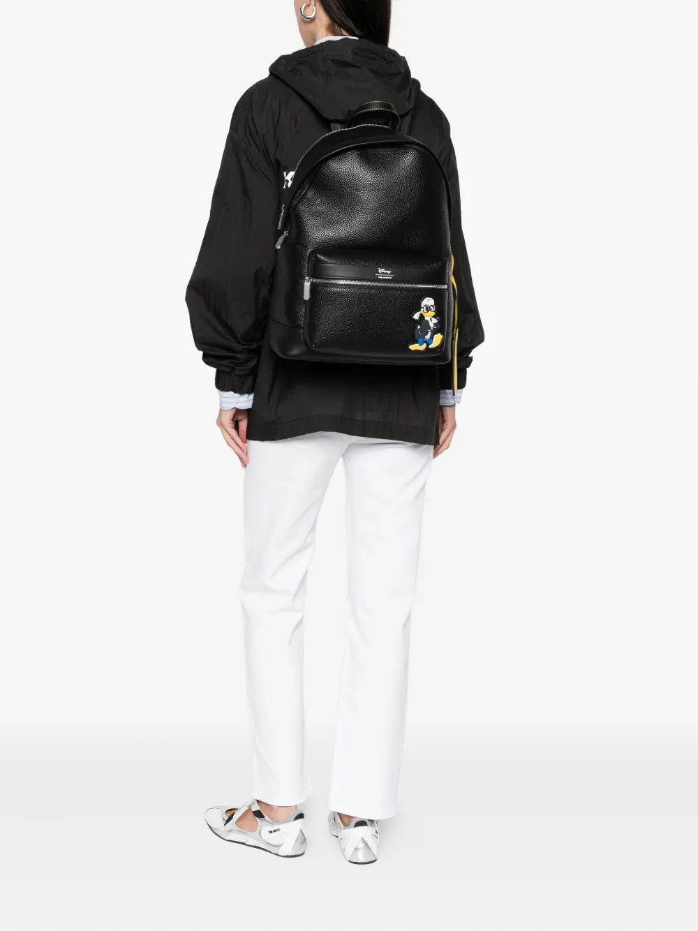 Karl Lagerfeld X Disney Donald Duck Backpack In Black