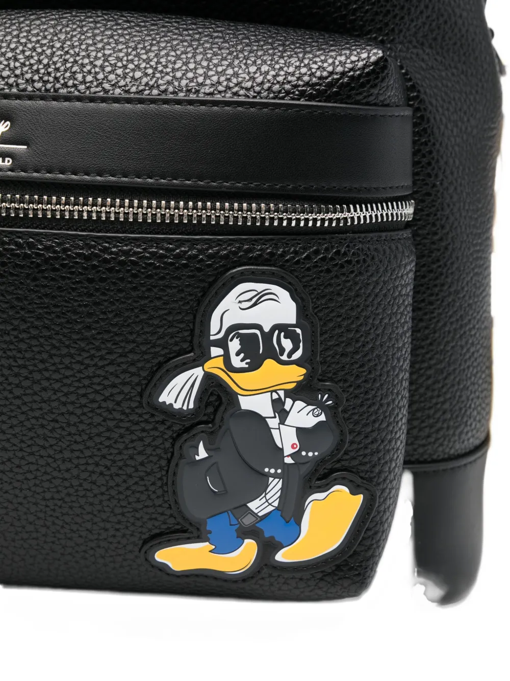 Karl Lagerfeld x Disney Donald Duck backpack Zwart