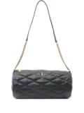 Saint Laurent Pre-Owned 2010s small Sade tube quilted shoulder bag - Black