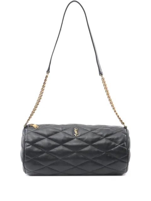Saint Laurent Pre-Owned 2010s small Sade tube quilted shoulder bag