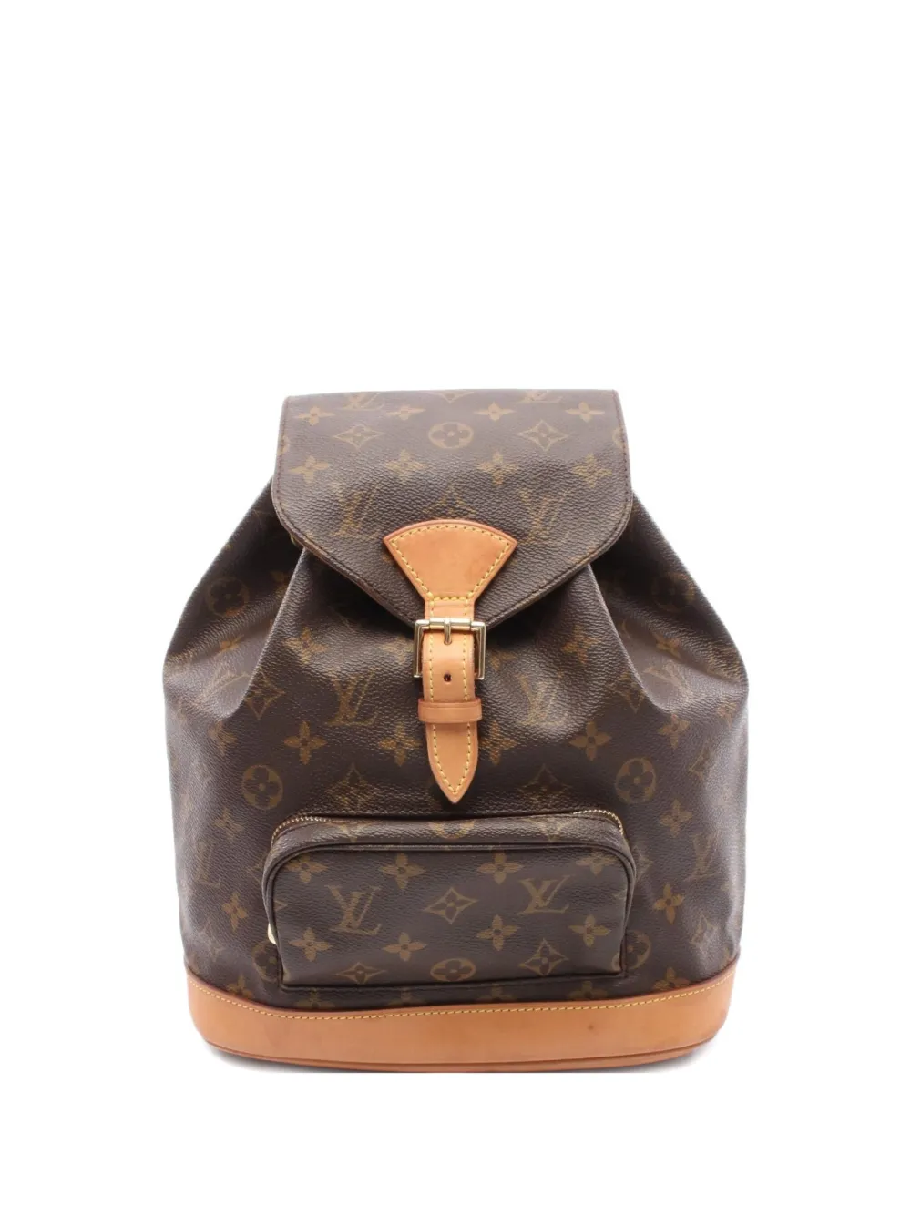 Louis Vuitton Pre-Owned 2000 モンスリ MM バックパック - ブラウン Louis Vuitton Pre-Owned 2000 モンスリ MM バックパック - ブラウン