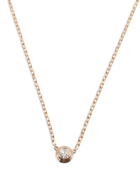 Cartier 2010s アムール ダイヤモンド エクストラスモール ネックレス 18Kローズゴールド