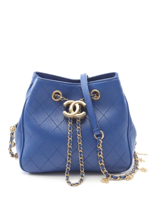 CHANEL Pre-Owned 2019 キルティング チェーンバッグ