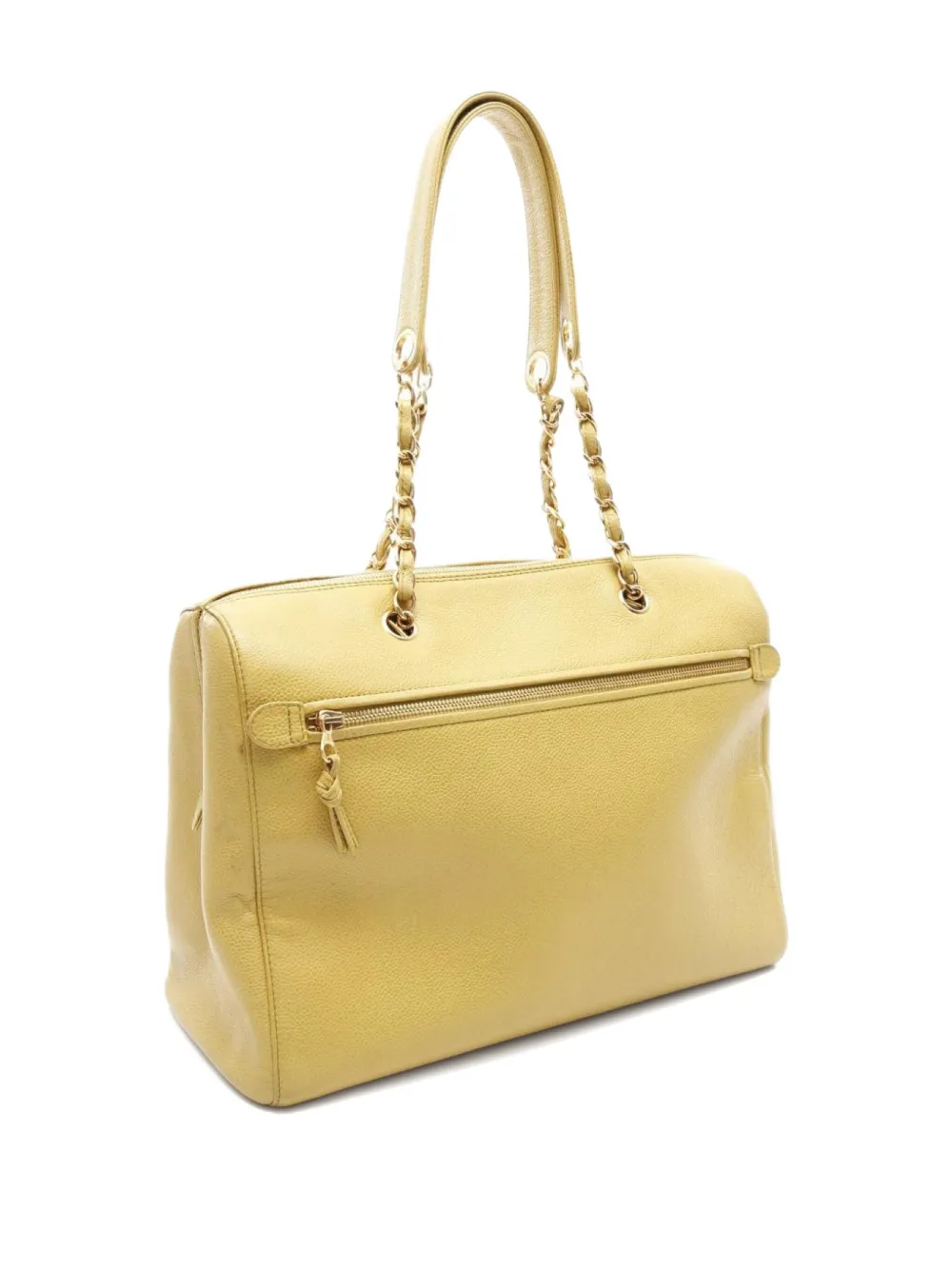 CHANEL Pre-Owned 1997 caviar-leather chain tote bag | Pre-Owned | Image 2