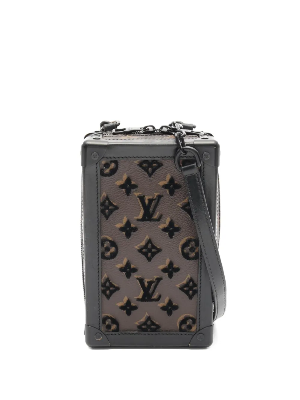 Louis Vuitton Pre-Owned 2019 ソフト トランク ショルダーバッグ - ブラック Louis Vuitton Pre-Owned 2019 ソフト トランク ショルダーバッグ - ブラック