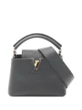 Louis Vuitton Pre-Owned 2021 mini Capucines leather handbag - Black