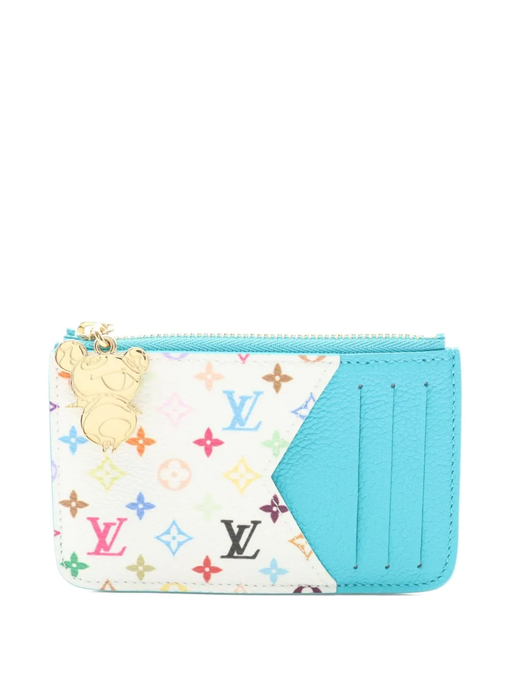Louis Vuitton Pre-Owned x Takashi Murakami 2021 Romy card holder | Blue | Image 1