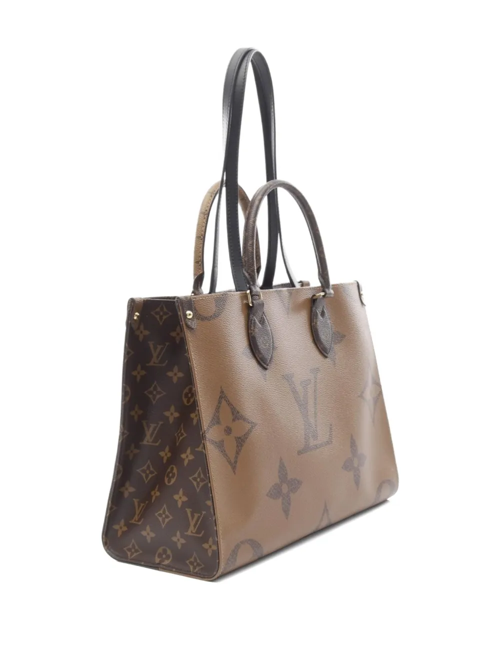 Louis Vuitton Pre-Owned 2021 Monogram giant reverse OnTheGo MM tote bag | Pre-Owned | Image 2
