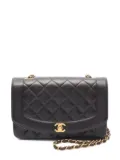 CHANEL Pre-Owned 1994-1996 Diana matelassé small shoulder bag - Black