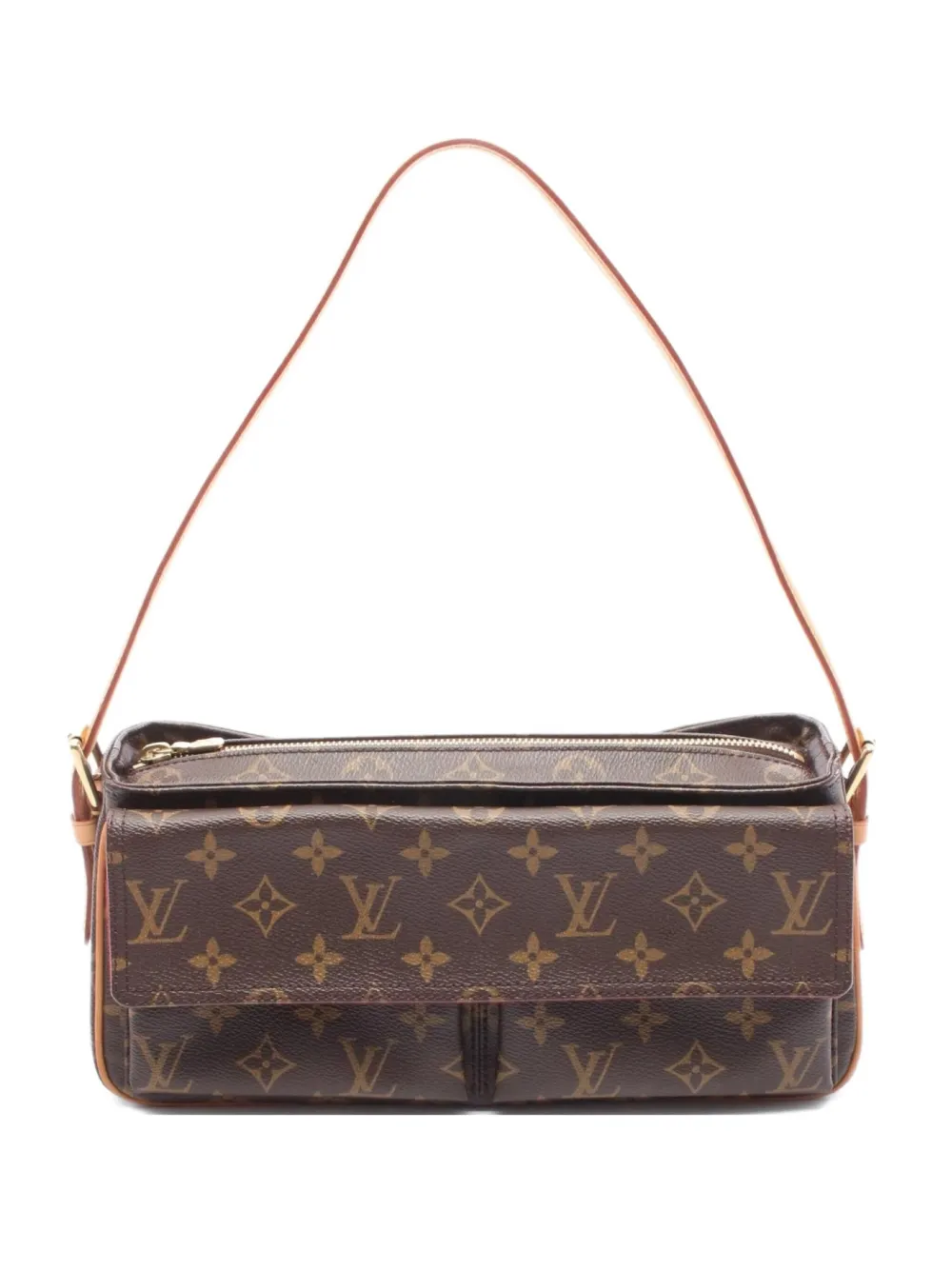 Louis Vuitton Pre-Owned 2017 Vivacite MM shoulder bag - ブラウン Louis Vuitton Pre-Owned 2017 Vivacite MM shoulder bag - ブラウン
