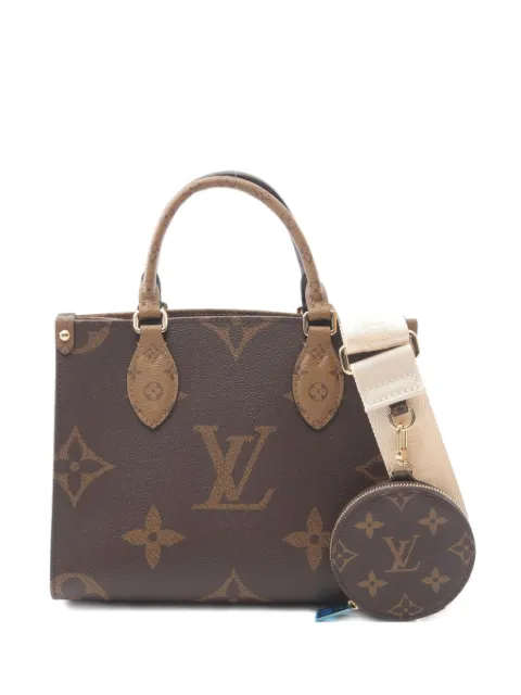 Louis Vuitton Pre-Owned сумка-тоут On-The-Go PM (2021 год)