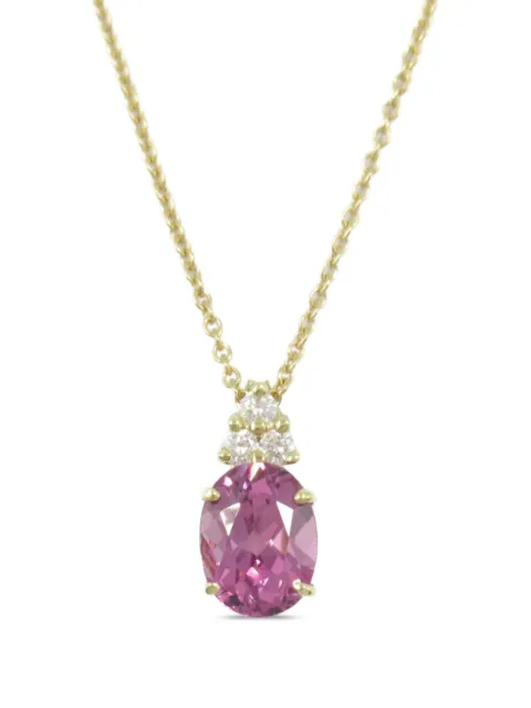 Tiffany & Co. Pre-Owned 18kt yellow gold amethyst diamond necklace
