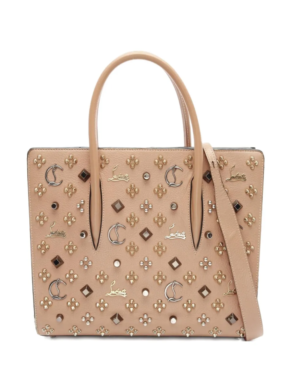 Christian Louboutin Pre-Owned 2000s Paloma ハンドバッグ M - ニュートラル Christian Louboutin Pre-Owned 2000s Paloma ハンドバッグ M - ニュートラル