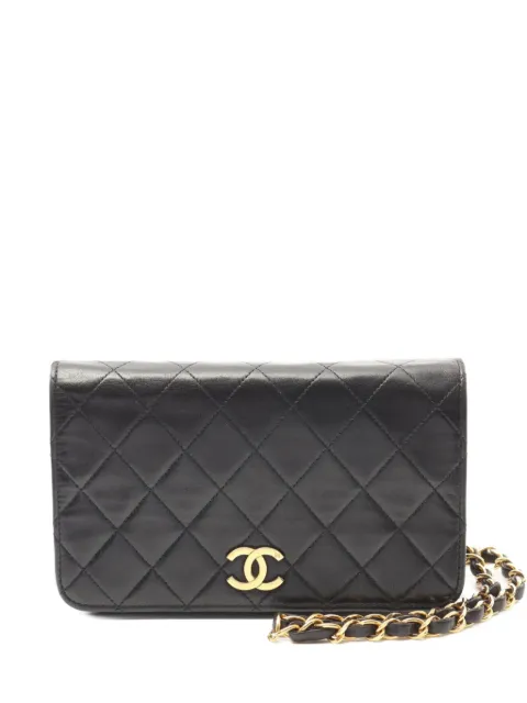 CHANEL Pre-Owned 1996-1997 mini Full Flap diamond-quilting bag