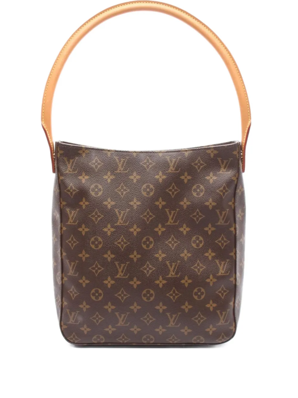 Louis Vuitton Pre-Owned 2001s モノグラム ルーピング GM ショルダーバッグ - ブラウン Louis Vuitton Pre-Owned 2001s モノグラム ルーピング GM ショルダーバッグ - ブラウン