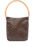 Louis Vuitton Pre-Owned 2001 Looping GM monogram shoulder bag - Brown