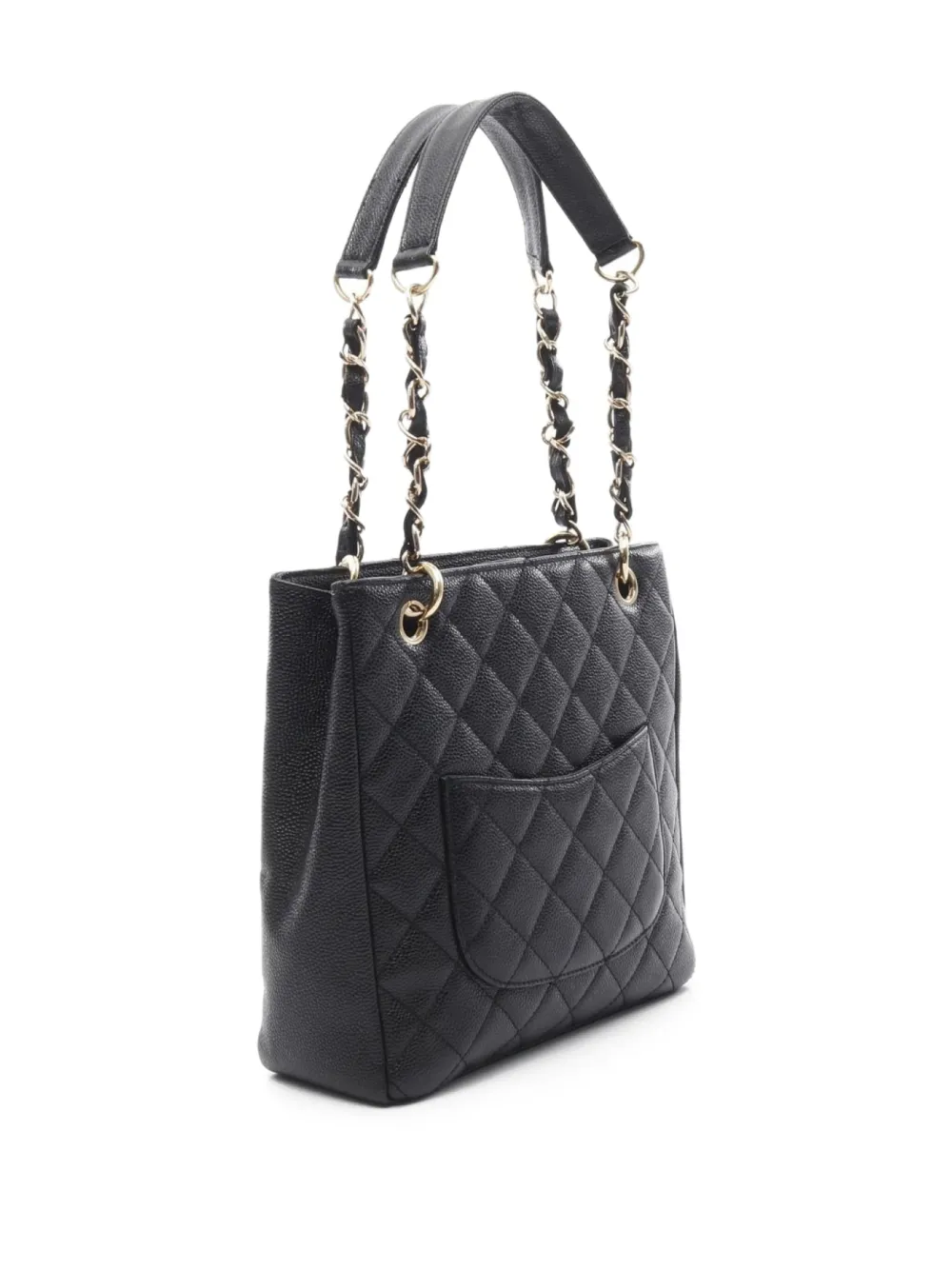 CHANEL Pre-Owned 2003 Matelassé chain tote bag | Pre-Owned | Image 2