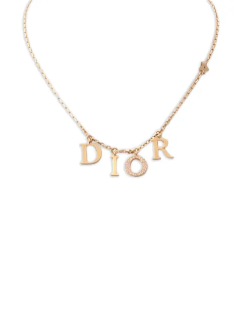 Christian Dior Pre-Owned 2010s Dio(r)evolution necklace