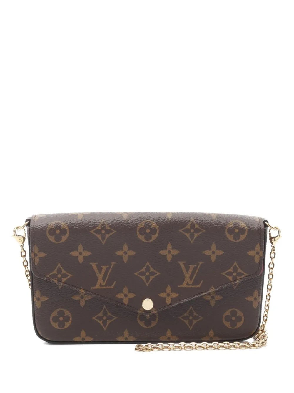 Louis Vuitton Pre-Owned 2019 フェリシー クラッチバッグ - ブラウン Louis Vuitton Pre-Owned 2019 フェリシー クラッチバッグ - ブラウン