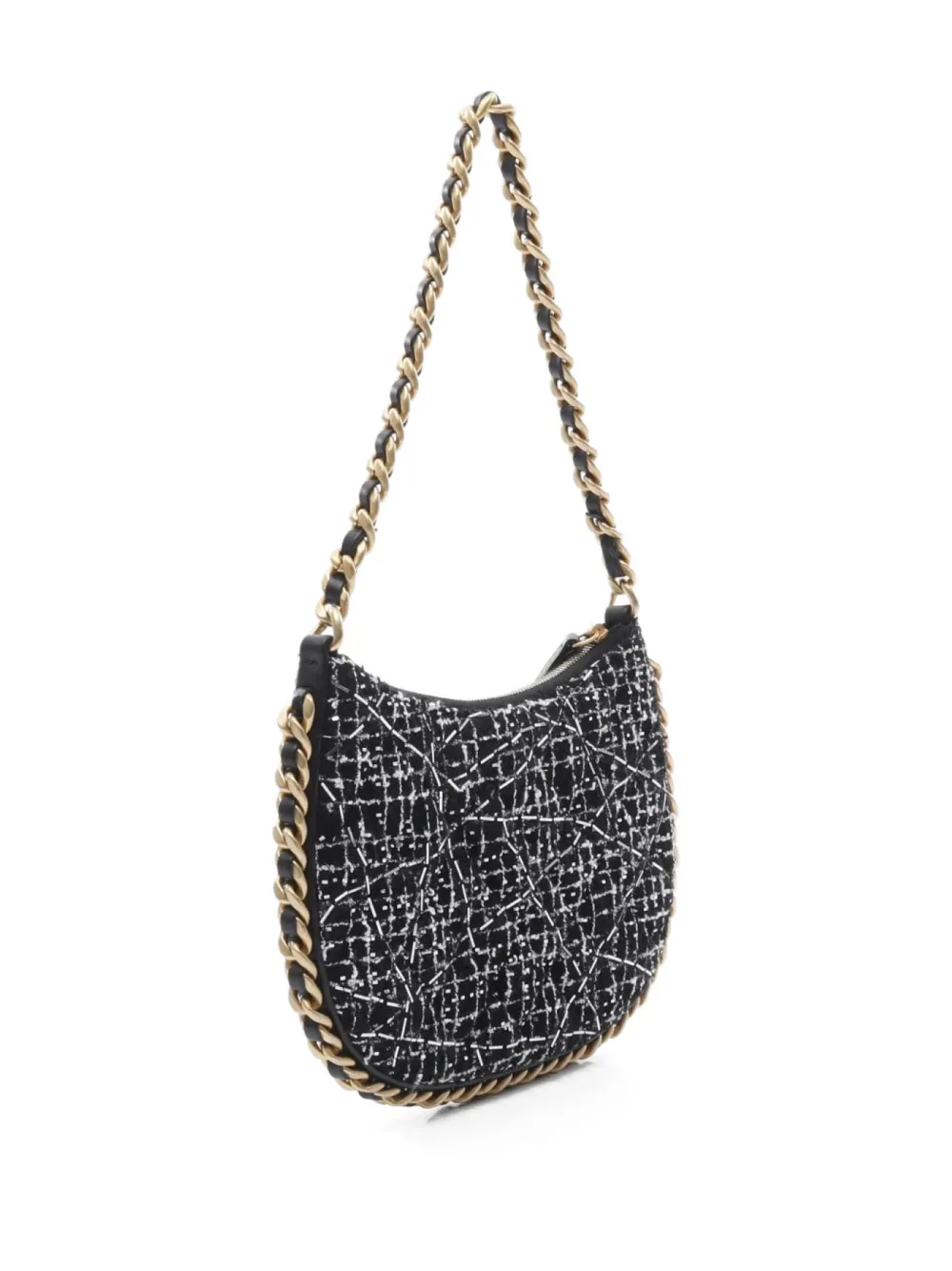 CHANEL Pre-Owned 2021 tweed chain shoulder bag | Pre-Owned | Image 2
