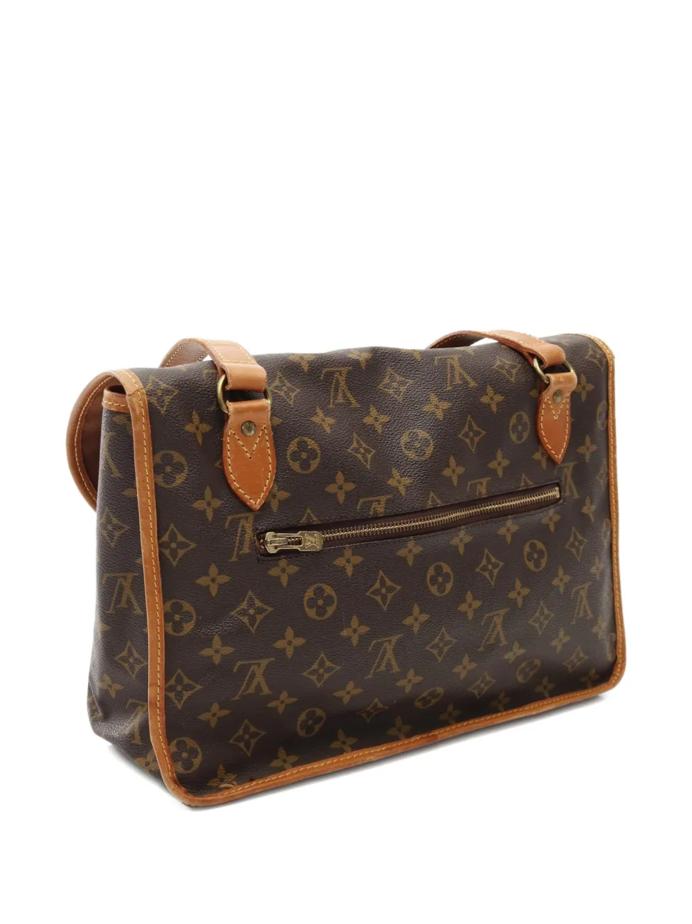 Louis Vuitton Pre-Owned 2000s Gibeciere MM monogram satchel bag | Pre-Owned | Image 2