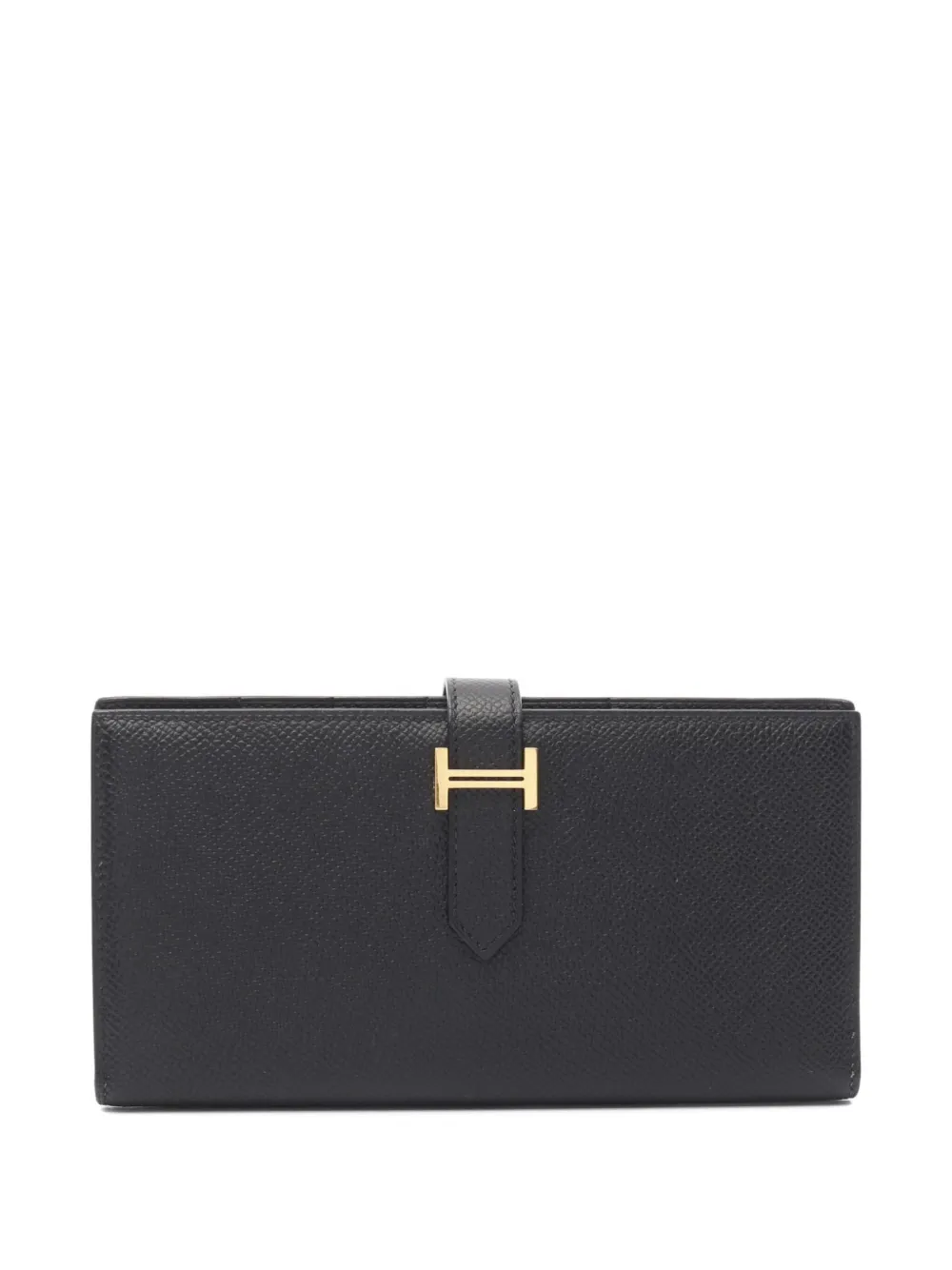 Hermès Pre-Owned 2018 Bearn bi-fold wallet - ブラック Hermès Pre-Owned 2018 Bearn bi-fold wallet - ブラック