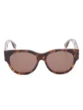 Fendi Pre-Owned 20s FF motif sunglasses - Brown