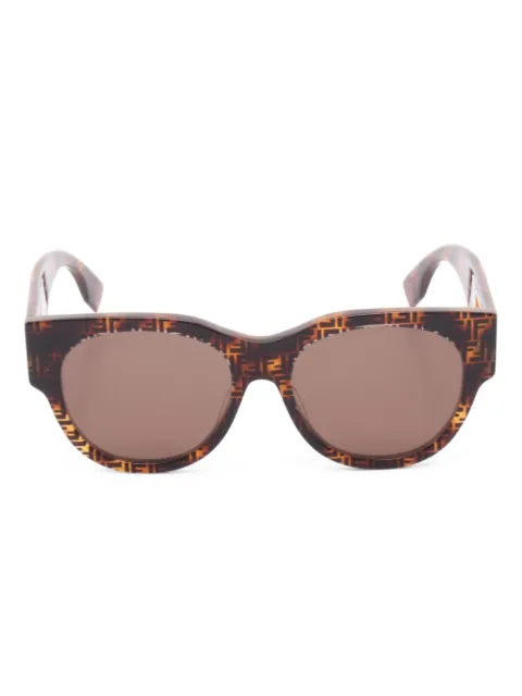Fendi Pre-Owned 2020s Sonnenbrille mit FF