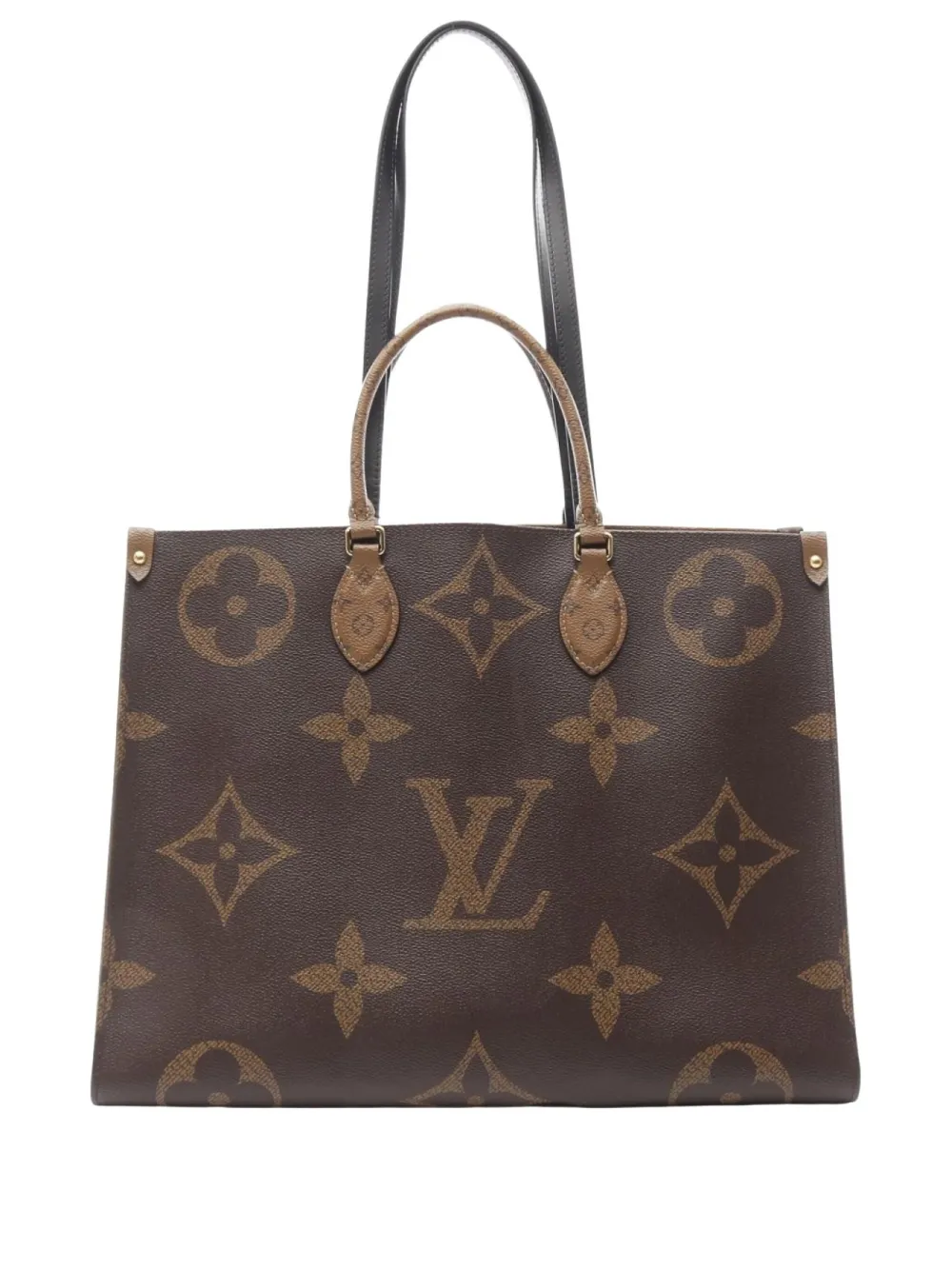 Louis Vuitton Pre-Owned 2021 オン ザ ゴー GM ハンドバッグ - ブラウン Louis Vuitton Pre-Owned 2021 オン ザ ゴー GM ハンドバッグ - ブラウン