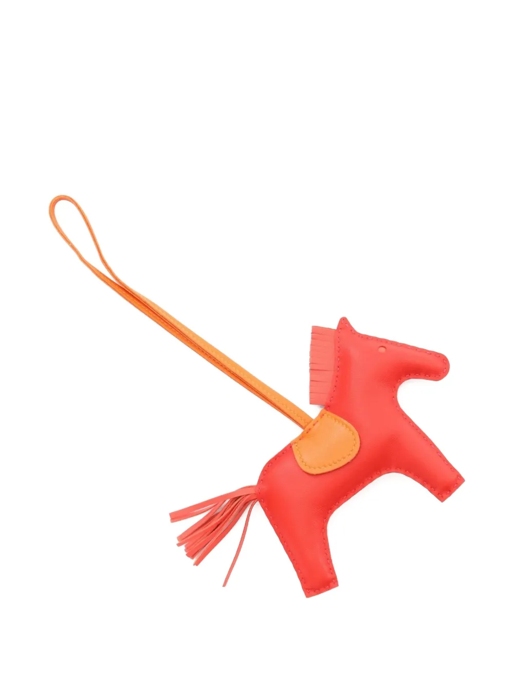 Hermès Pre-Owned 2010s Rodeo MM leather charm | Image 2
