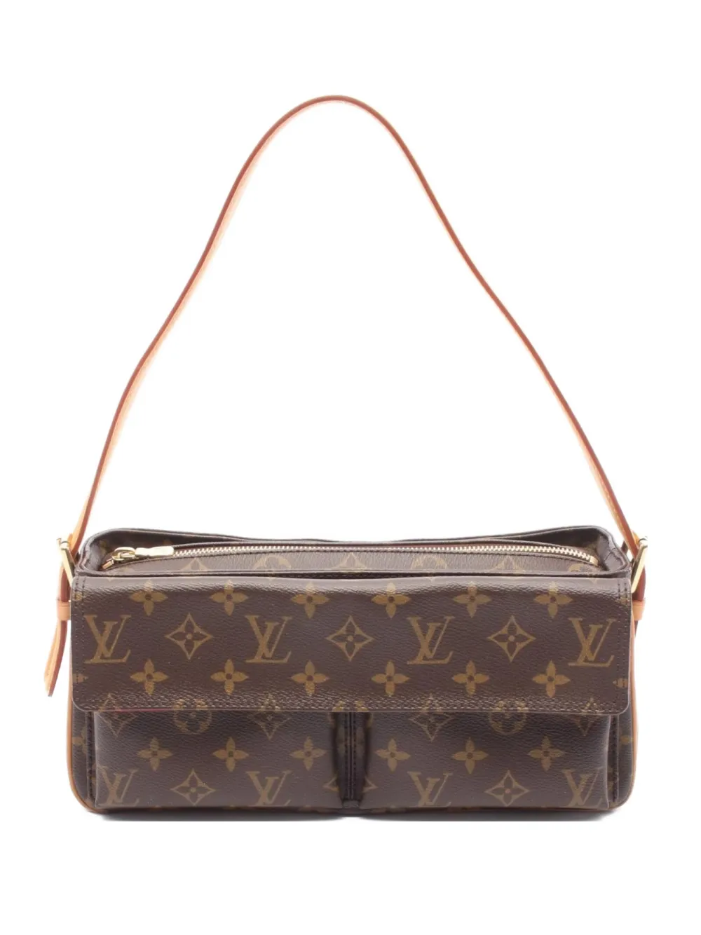 Louis Vuitton Pre-Owned 2005 ヴィバシテ MM ショルダーバッグ - ブラウン Louis Vuitton Pre-Owned 2005 ヴィバシテ MM ショルダーバッグ - ブラウン