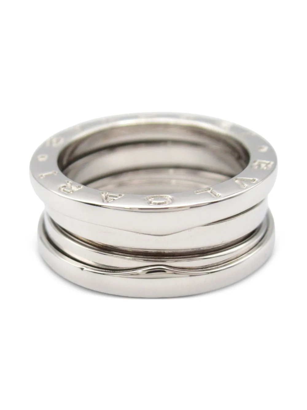Bvlgari Pre-Owned 2010s 18K white gold B-zero ring | Silver | Image 1