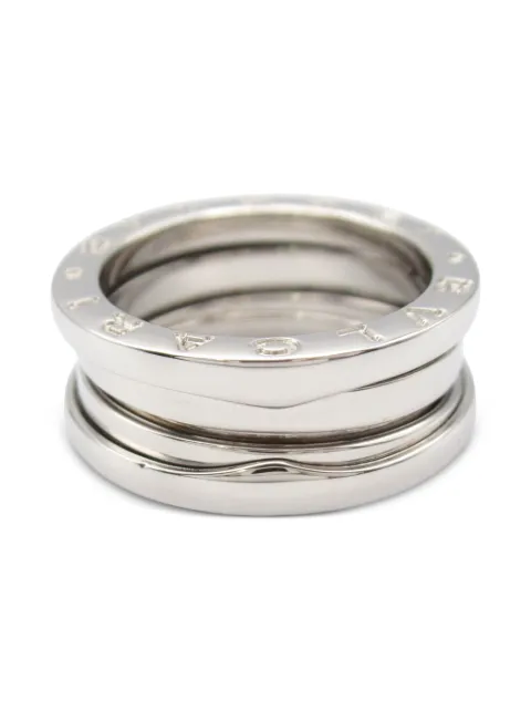 Bvlgari Pre-Owned 2010s ビー ゼロワン リング 18Kホワイトゴールド
