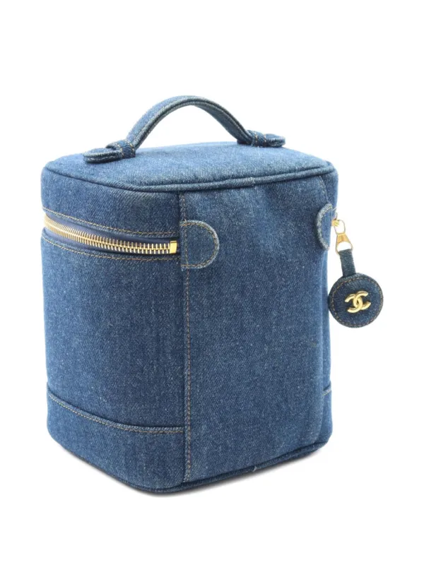 CHANEL 1997 タイムレス バニティバッグ デニム ココマーク CHANEL 1997 タイムレス バニティバッグ デニム ココマーク