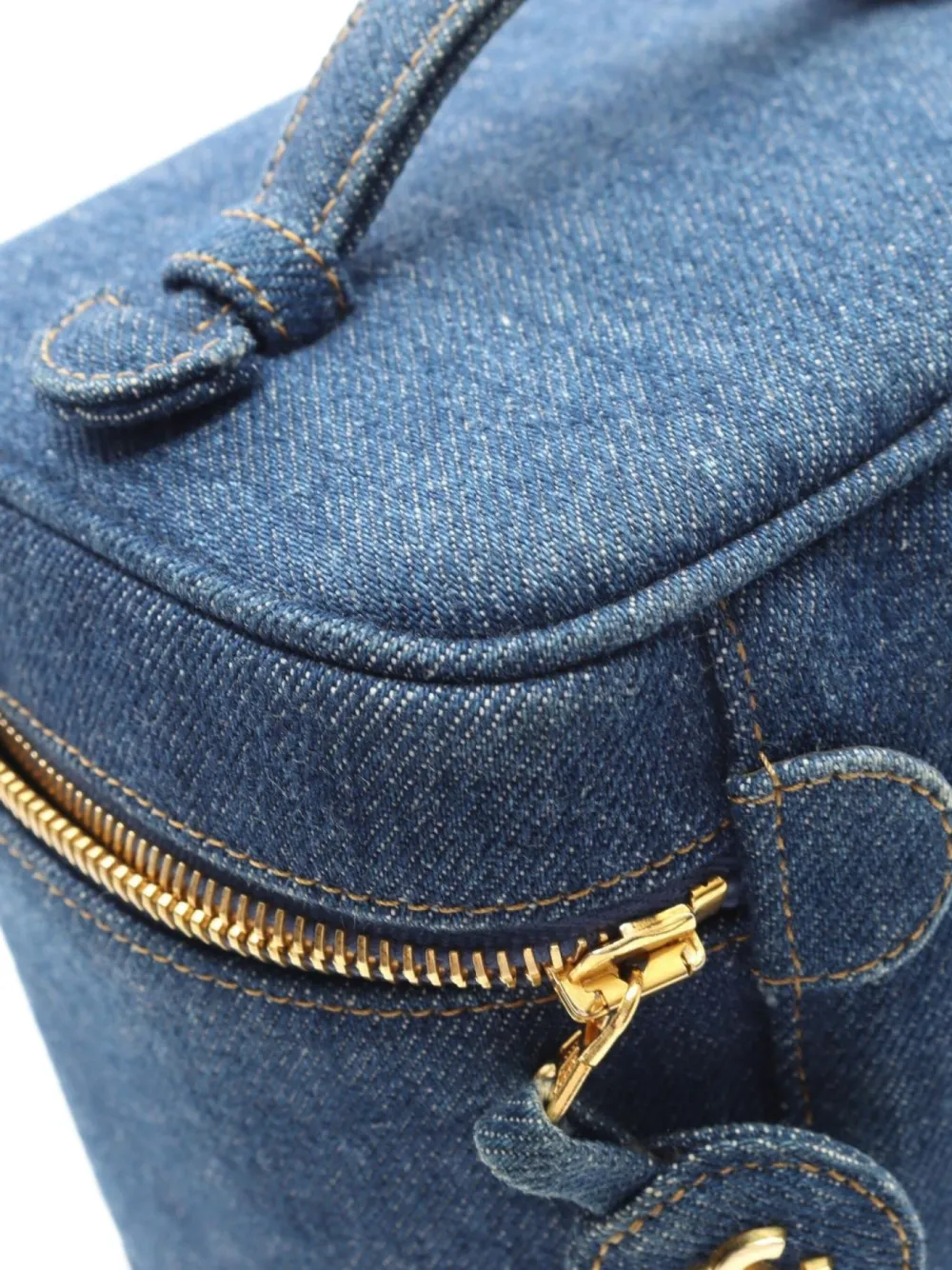 CHANEL Pre-Owned 1996-1997 ココマーク バニティバッグ | ブルー