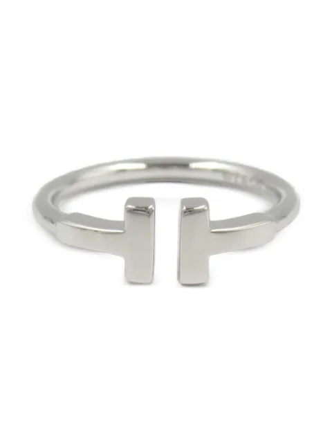 Tiffany & Co. Pre-Owned 2010s 18K white gold Wire ring