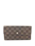 Louis Vuitton Pre-Owned 2008 Portefeuil check wallet - Brown