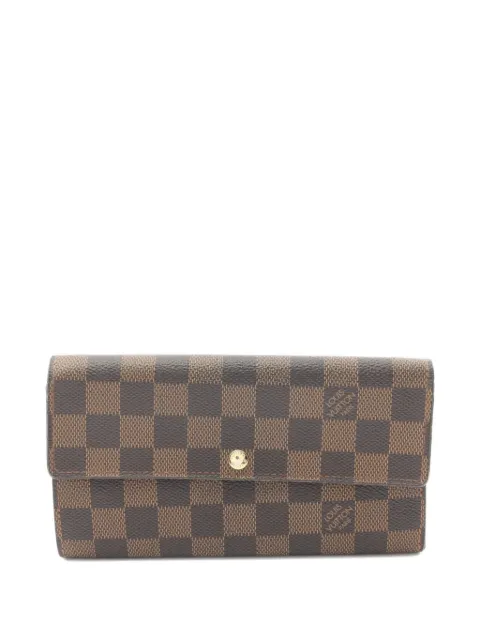 Louis Vuitton Pre-Owned 2008 Portefeuil check wallet