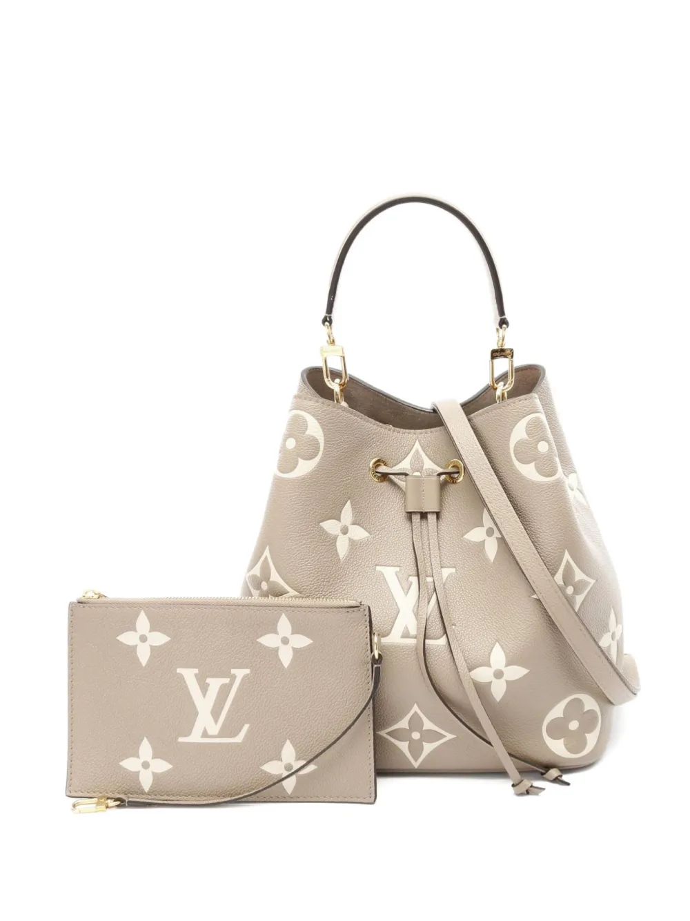 Louis Vuitton Pre-Owned 2021 ネオ ノエ MM ショルダーバッグ - ニュートラル Louis Vuitton Pre-Owned 2021 ネオ ノエ MM ショルダーバッグ - ニュートラル
