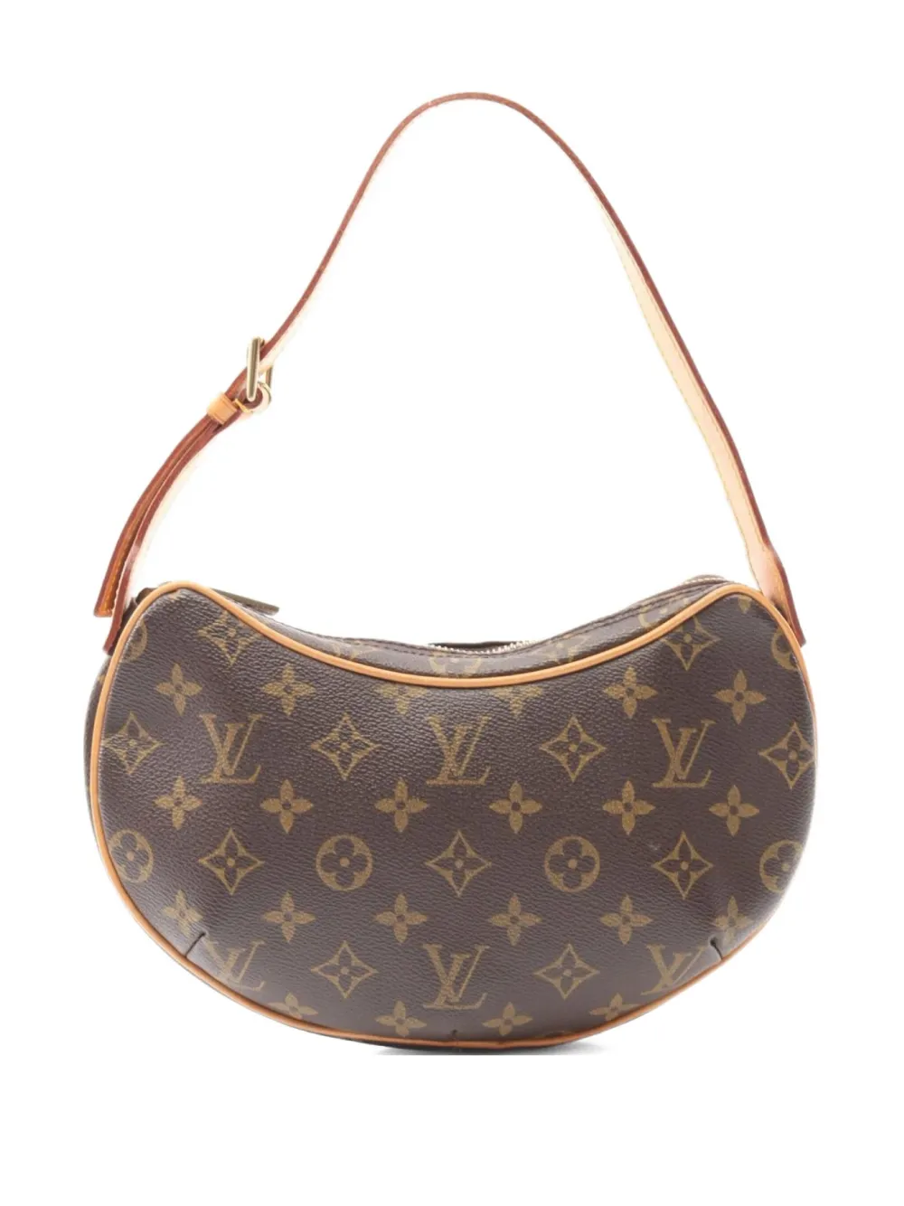 Louis Vuitton Pre-Owned 2002 クロワッサン PM モノグラム ショルダーバッグ - ブラウン Louis Vuitton Pre-Owned 2002 クロワッサン PM モノグラム ショルダーバッグ - ブラウン