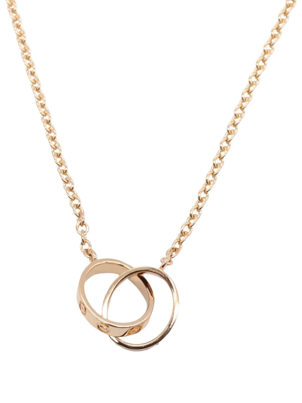 Cartier 2010s 18K rose gold Baby Love necklace - Oro