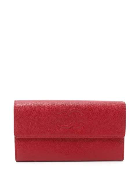 CHANEL Pre-Owned 2016-2017 Coco Mark bi-fold wallet