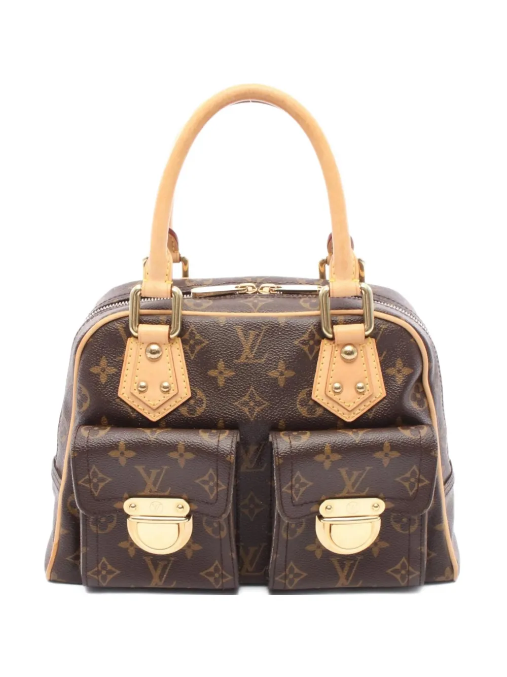 Louis Vuitton Pre-Owned 2006 マンハッタン PM ハンドバッグ - ブラウン Louis Vuitton Pre-Owned 2006 マンハッタン PM ハンドバッグ - ブラウン