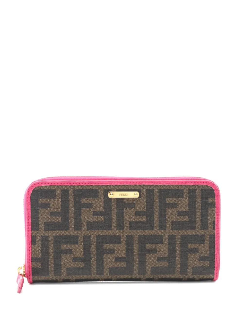 Fendi Pre-Owned 2010s zucca pattern wallet | Brown | Image 1