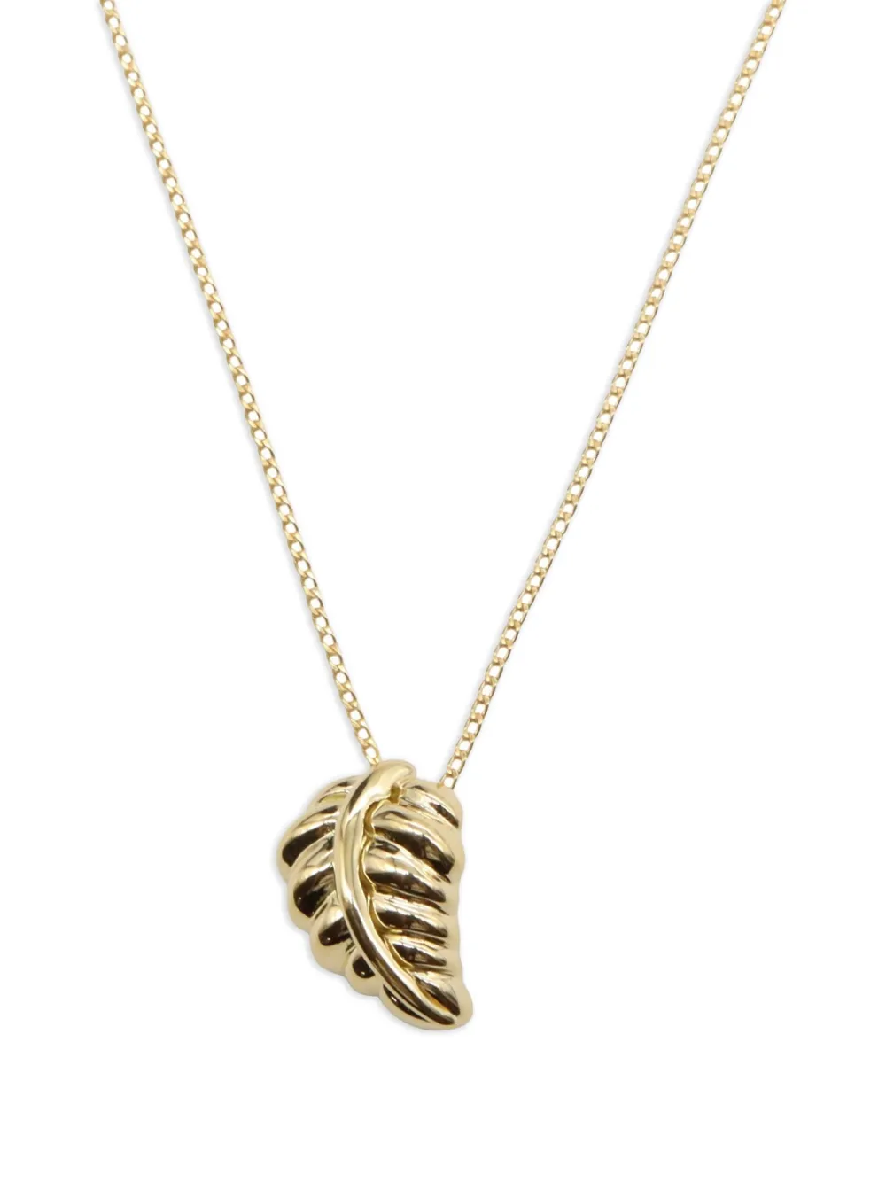 Tiffany & Co. Pre-Owned 2010s 18K yellow gold leaf necklace | Gold | Image 1