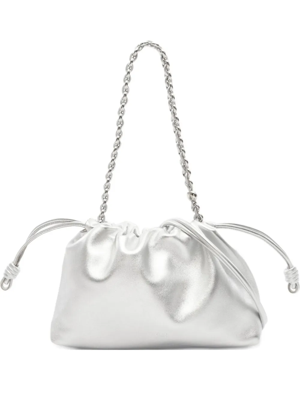 Loewe Pre-Owned 2020s フラメンコ バケットバッグ M - シルバートーン Loewe Pre-Owned 2020s フラメンコ バケットバッグ M - シルバートーン